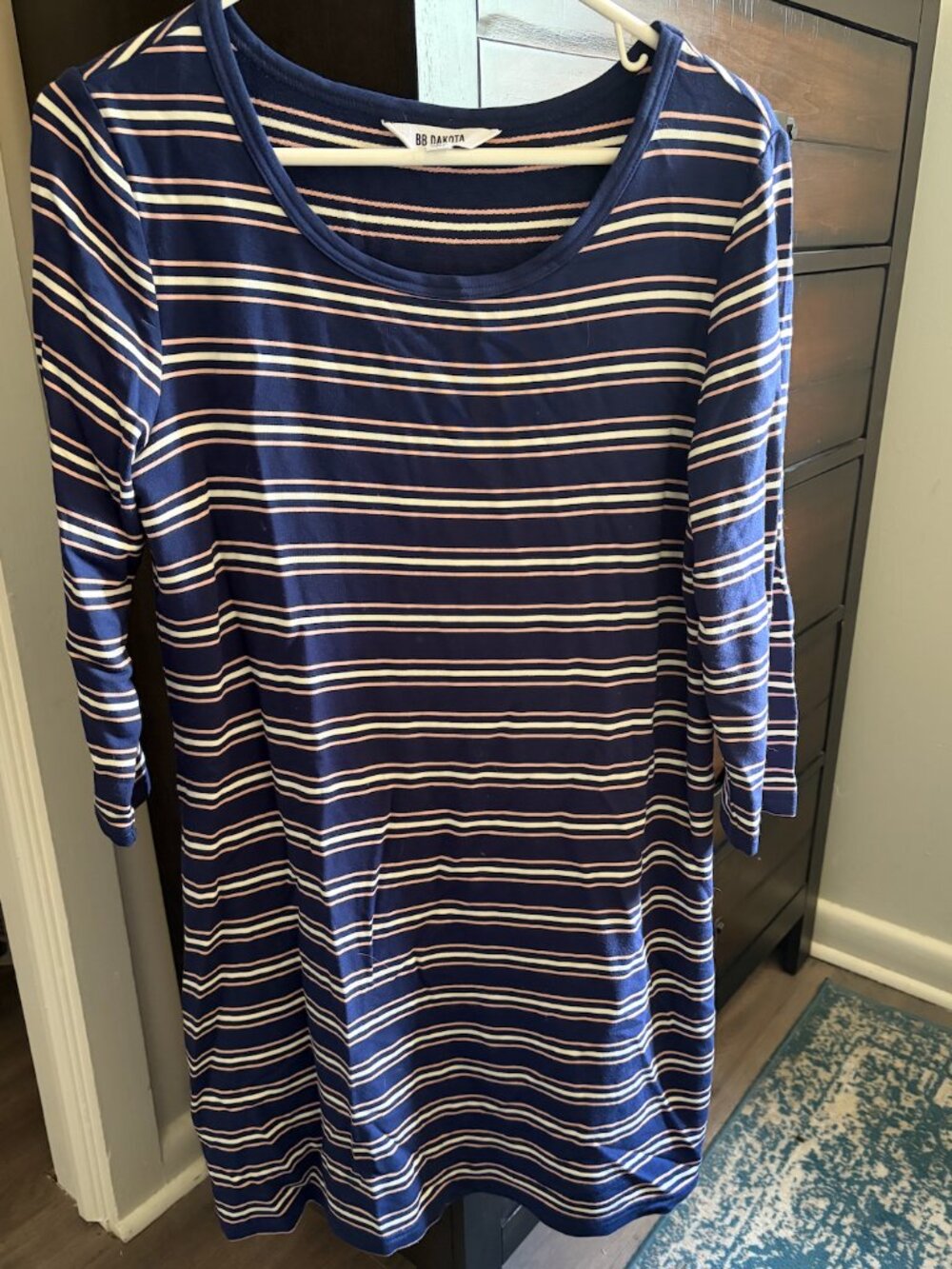 BB Dakota Striped Dress (Small)